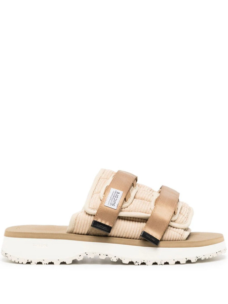  Suicoke Moto-shellab Logo-patch Sandals - Neutrals 