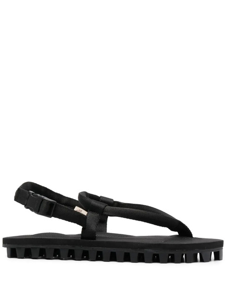  Suicoke Ridged Flip-flops - Black 