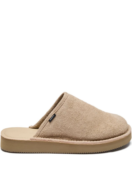  Suicoke Suede Mule Boots - Neutrals 