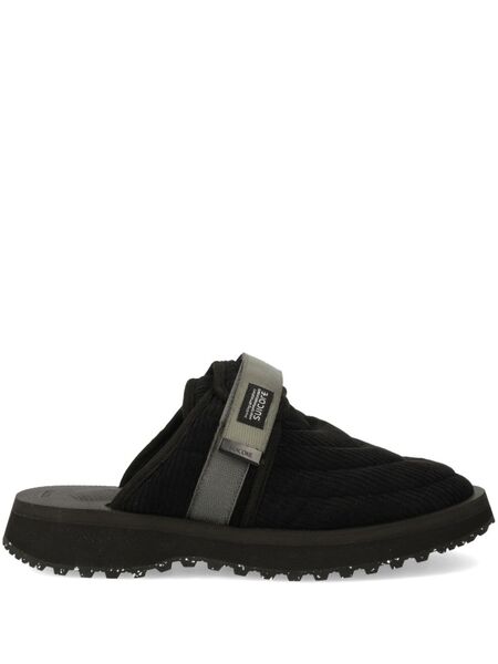  Suicoke Touch-strap Slides - Black 