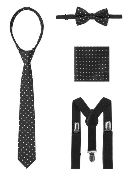  Suitlab Kids Single-breasted Suit - Black 