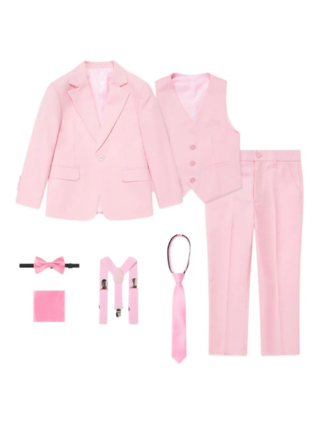  Suitlab Kids Three-pieces Suit - Pink 