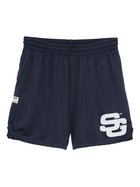  Summer Games Logo-print Mesh Shorts - Blue 