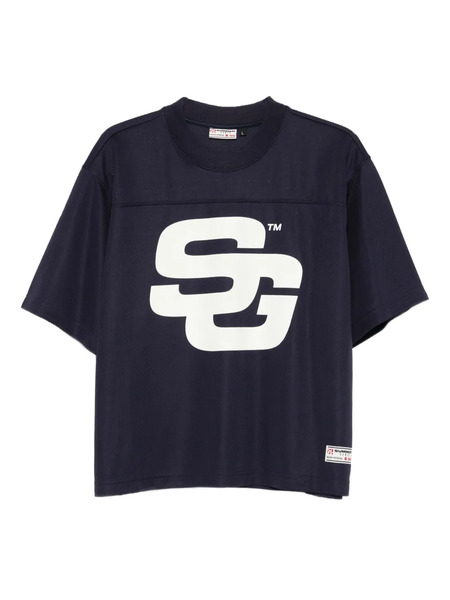  Summer Games Logo-print T-shirt - Blue 