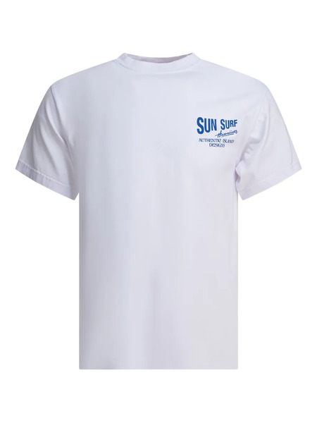  Sun Surf Cotton T-shirt - White 