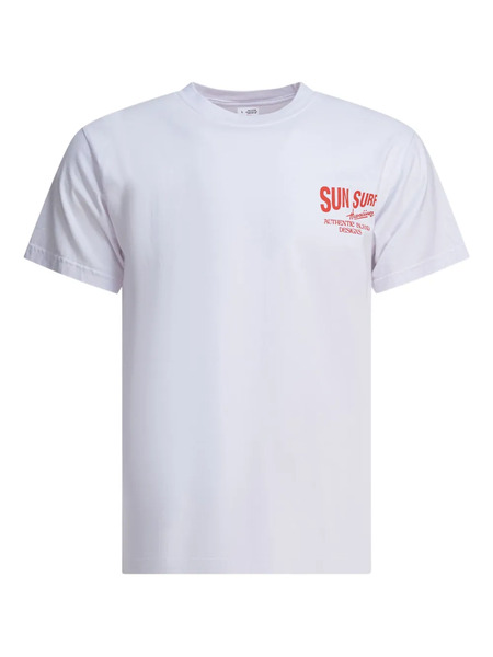  Sun Surf Crew-neck T-shirt - White 