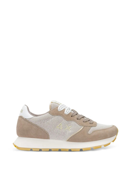  Sun68 Ally Suede Logo Sneakers - Grey 
