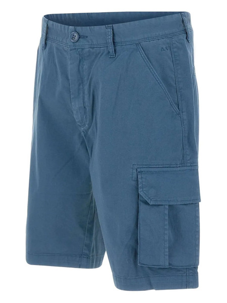  Sun68 Cargo-pocket Shorts - Blue 