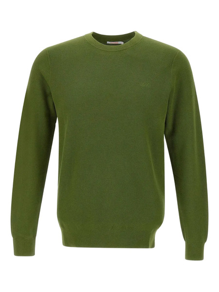  Sun68 Cotton Sweater - Green 