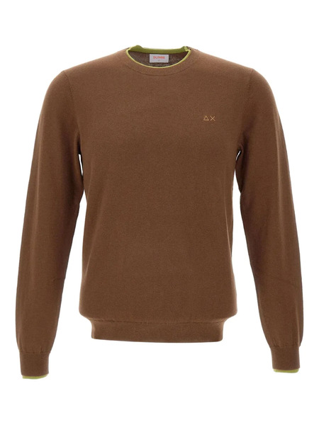  Sun68 Crew-neck Sweater - Brown 