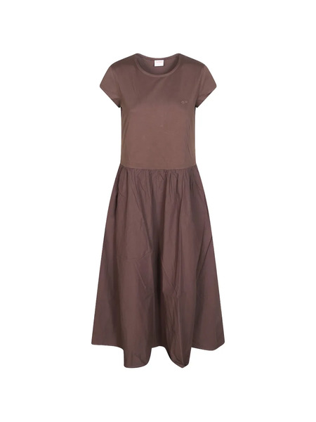  Sun68 Embroidered Maxi Dress - Brown 