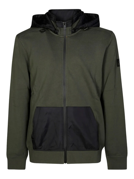  Sun68 Hooded Bomber Jacket - Green 
