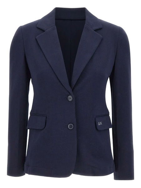  Sun68 Notched-lapels Two-button Blazer - Blue 