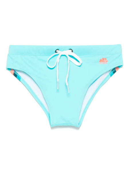  Sundek Logo-print Swim Briefs - Blue 