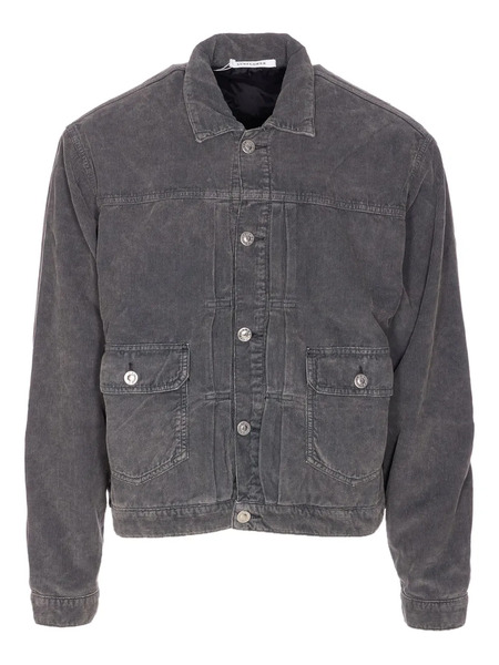  Sunflower Button-fastening Jacket - Grey 