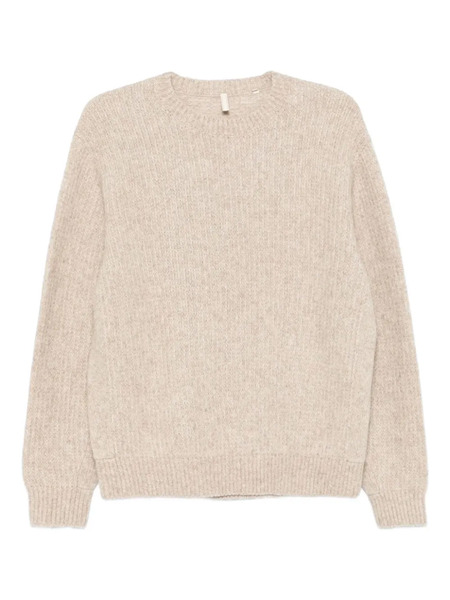  Sunflower Ribbed Alpaca Sweater - Neutrals 
