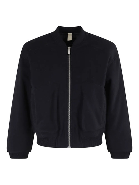  Sunflower Zip-up Bomber Jacket - Blue 