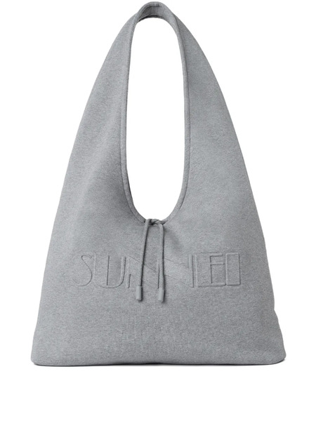  Sunnei Embossed Multitasking Shoulder Bag - Grey 