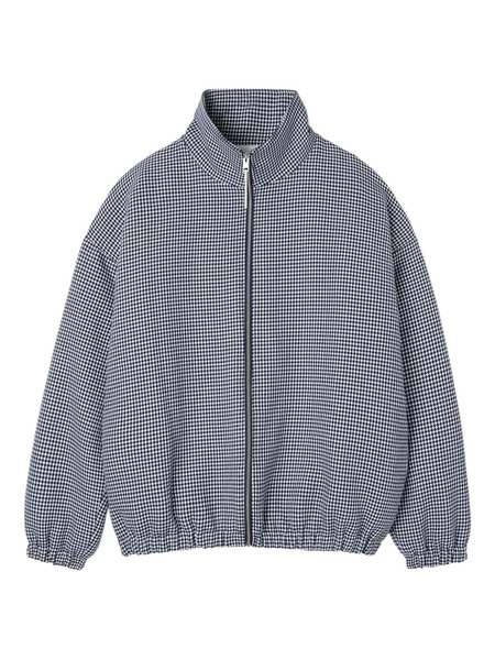  Sunnei Gingham-pattern Jacket - Blue 