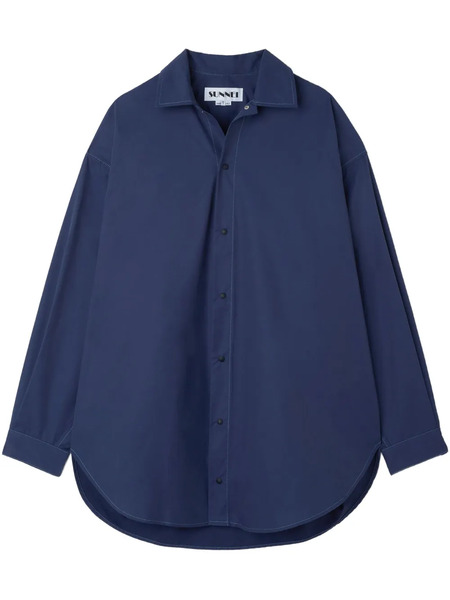  Sunnei Mega Over Shirt - Blue 