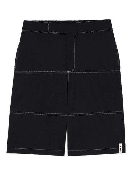  Sunnei Panelled Hook-and-loop Shorts - Blue 