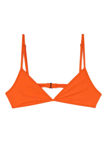  Sunnei Triangle Reversible Bikini Top - Orange 