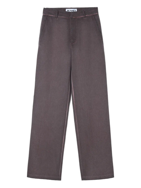  Sunnei Wool Trousers - Brown 
