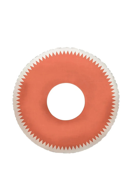  Sunnylife Spike-print Pool Ring - Orange 