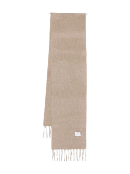  Sunspel Cashmere Fringed Scarf - Neutrals 