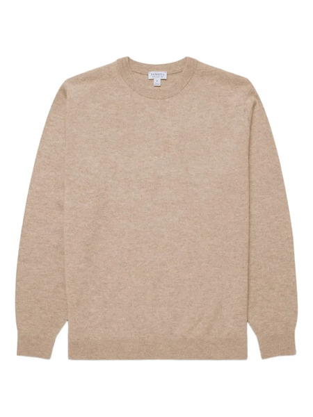  Sunspel Crew-neck Sweater - Neutrals 