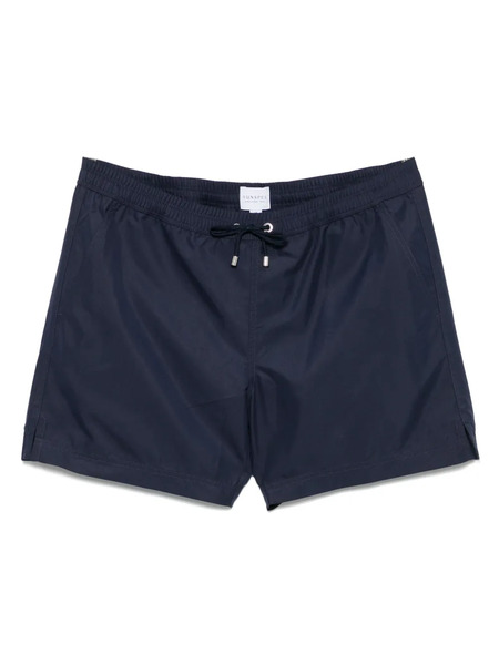  Sunspel Drawstring Swim Shorts - Blue 