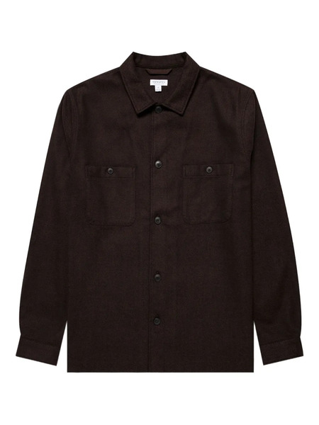  Sunspel Long-sleeve Shirt - Brown 
