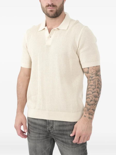  Sunspel Short-sleeve Polo Shirt - Neutrals 