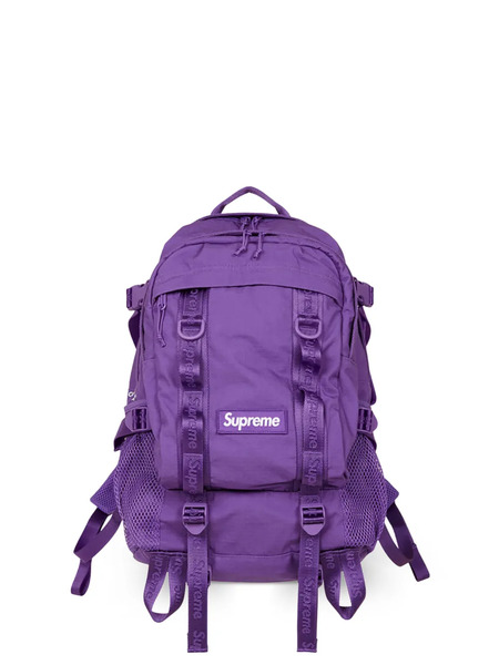  Supreme Logo-detail Backpack - Purple 