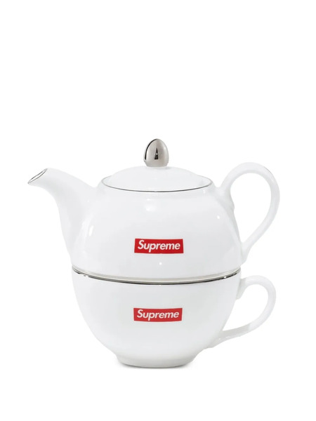  Supreme Logo Tea Set - White 
