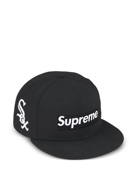  Supreme Mlb Teams Box Logo New Era Cap - Black 