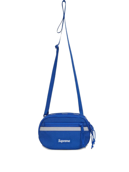  Supreme Reflective-panel Mini Belt Bag - Blue 