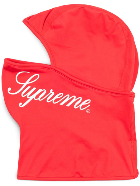  Supreme Script Logo-print Balaclava - Red 