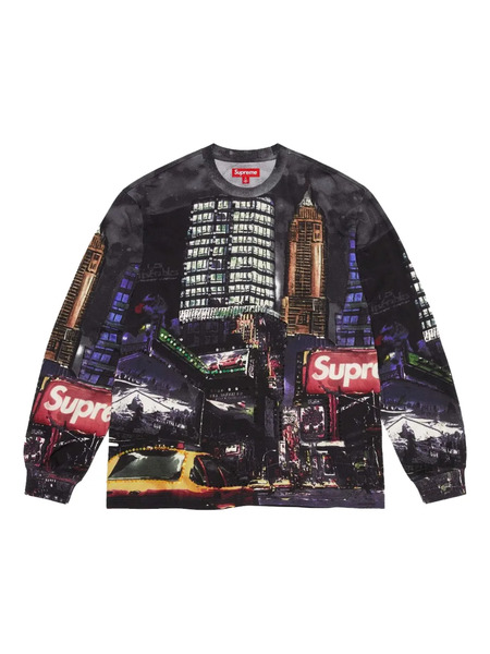  Supreme Skyline Sequin black Top 