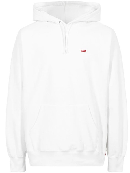  Supreme Small Box Logo Hoodie - White 