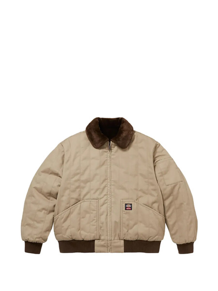  Supreme X Dickies Reversible-design Quilted Work Jacket - Neutrals 
