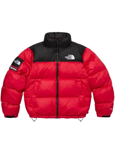  Supreme X The North Face Nuptse Jacket - Red 