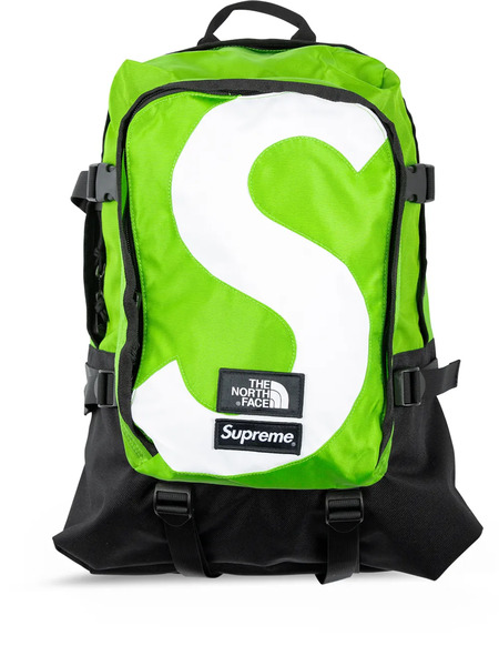  Supreme X The North Face S Logo Backpack - Green 