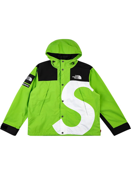  Supreme X The North Face S Logo Mountain Jacket - Green 