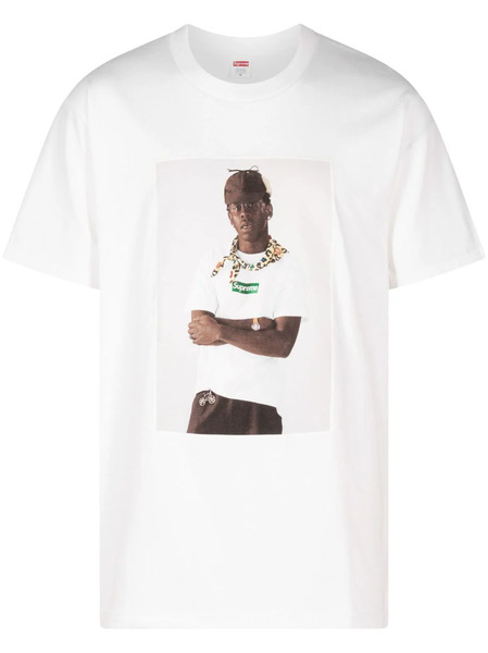  Supreme X Tyler The Creator Printed T-shirt - White 