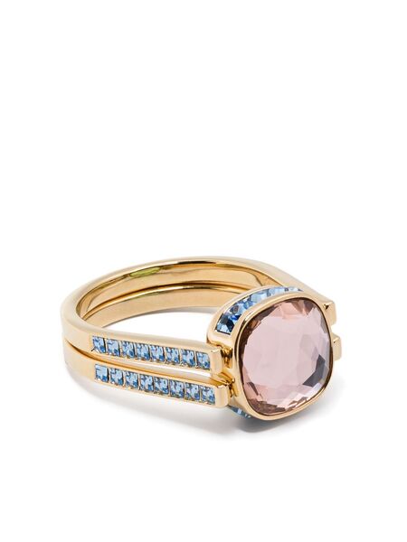  Swarovski Chroma Ring - Gold 
