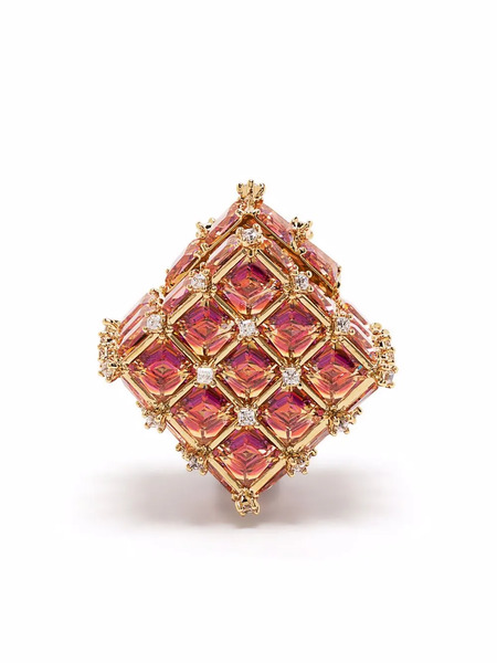  Swarovski Curiosa Stud Single Earring - Gold 