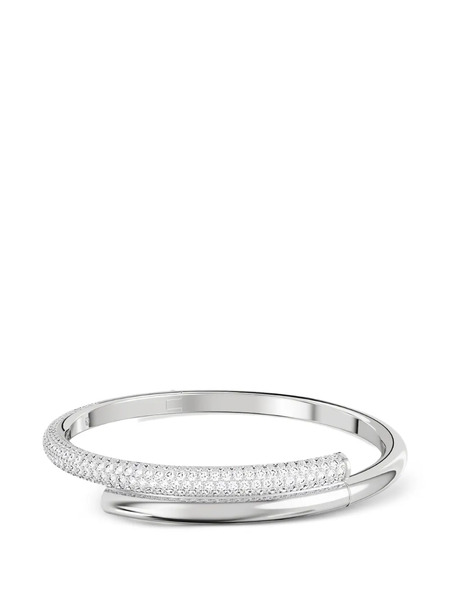  Swarovski Dextera Crystal-embellished Bangle Bracelet - Silver 