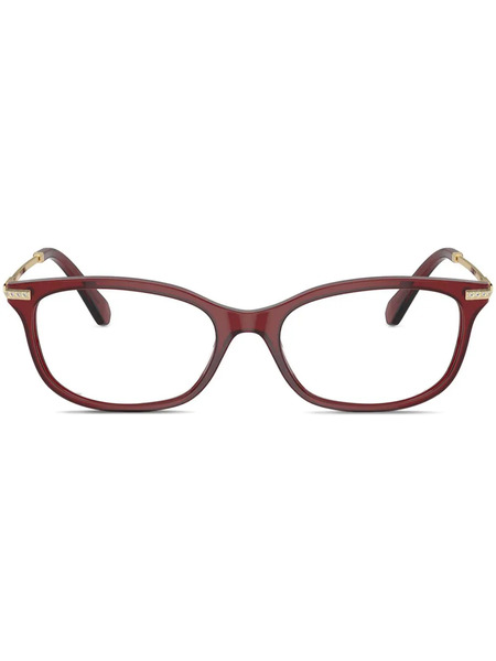  Swarovski Eyewear Sk2017 Square-frame Glasses - Red 