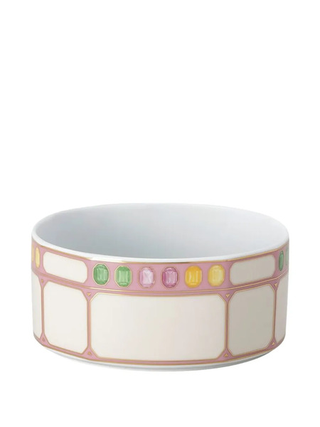  Swarovski Geometric-patterned Bowl (6.1cm) - Neutrals 
